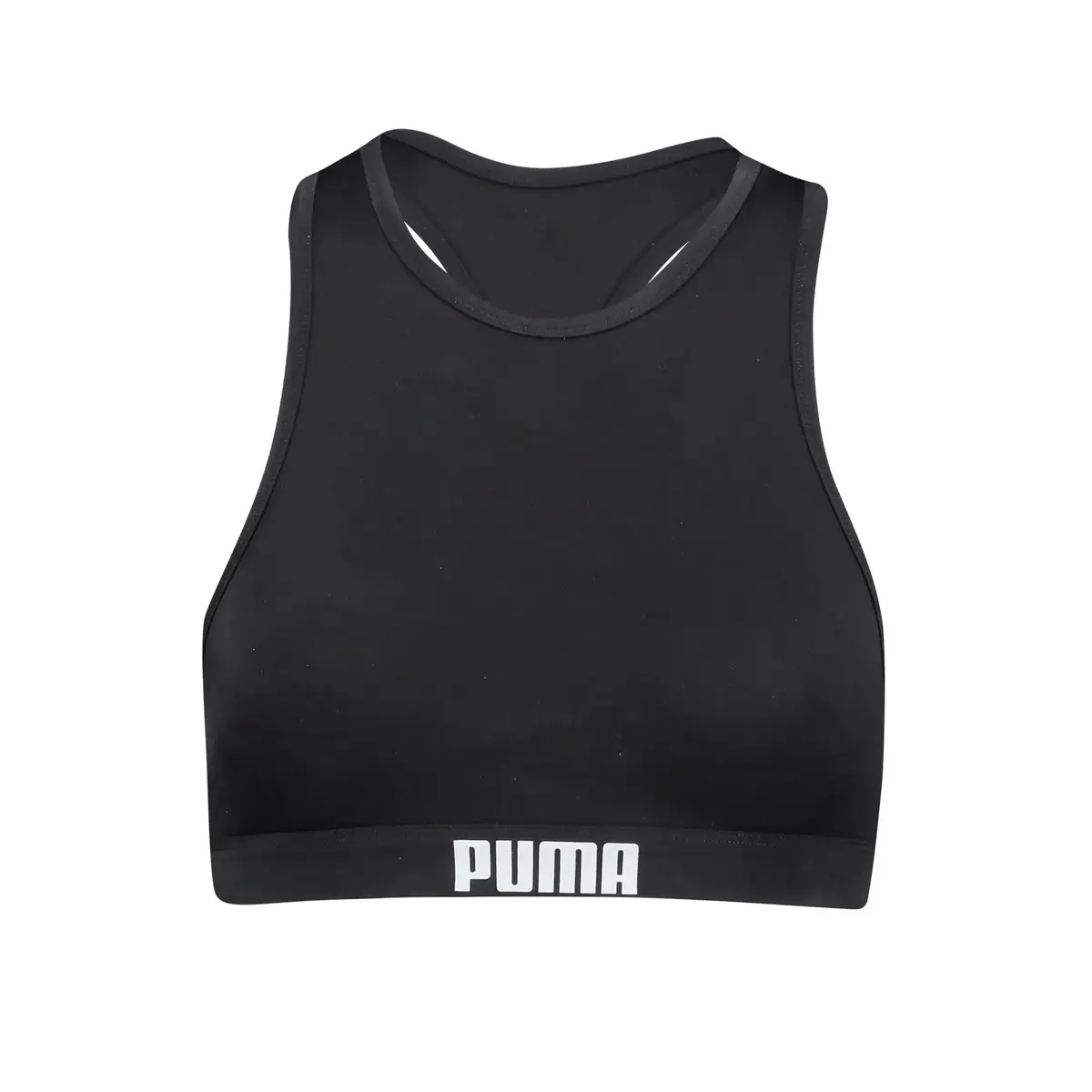 Puma Racerback Top Siyah Bikini Üstü