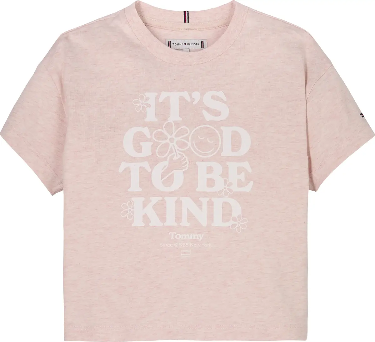 Tommy Hilfiger FUN GRAPHIC TEE SS, XT0 Pembe Kız Çocuk T-Shirt & Polo