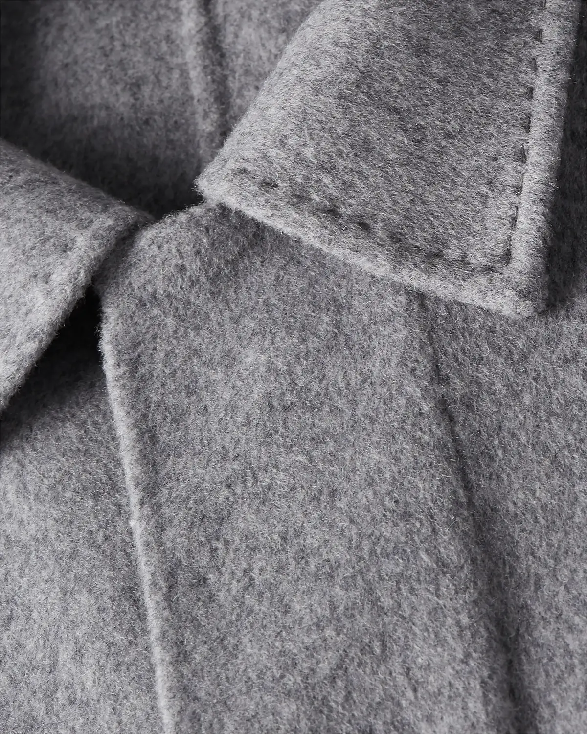 Calvin Klein DOUBLE FACE COAT Erkek Gri Mont