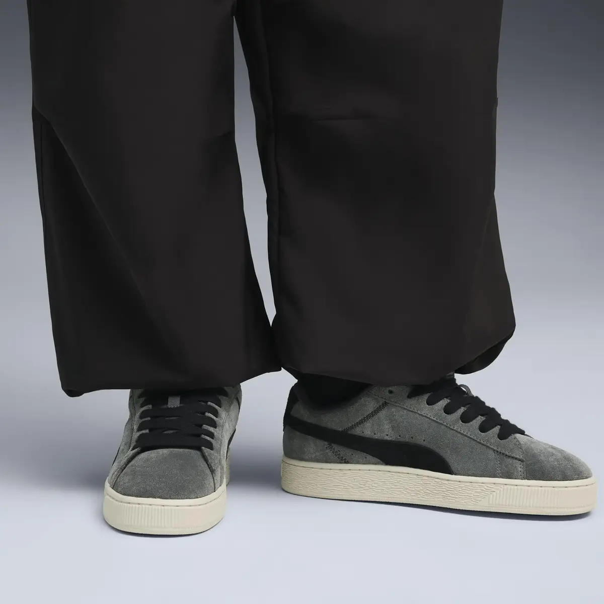Puma Suede XL Thrive & Triumph Gri Erkek Günlük Spor Ayakkabı