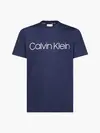 Calvin Klein COTTON FRONT LOGO T- Erkek Lacivert T-Shirt