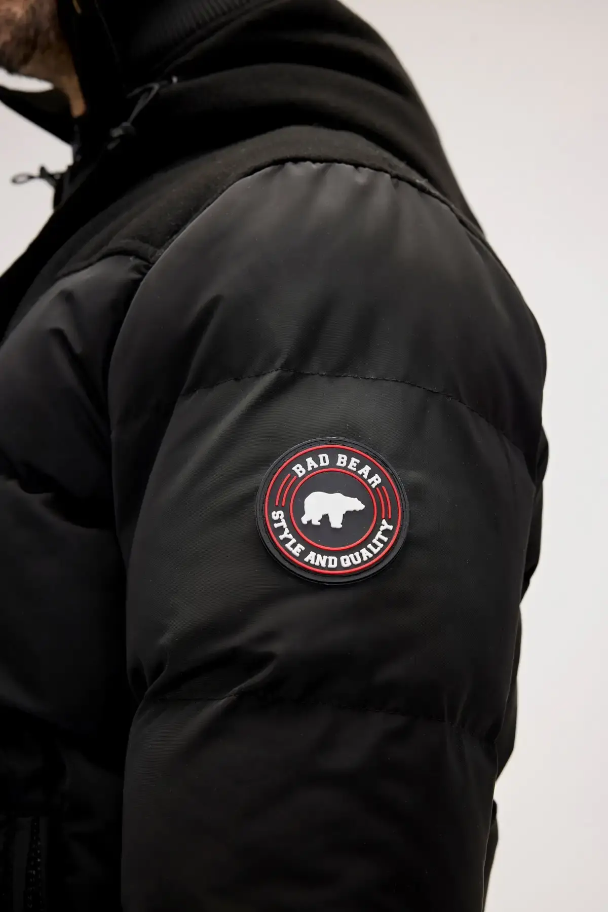 BAD BEAR VALERY PUFFER COAT Erkek Siyah  Mont