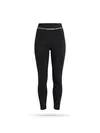 Calvin Klein ICON SPORT WIDE WB 7, UB1 Siyah Kadın Tayt