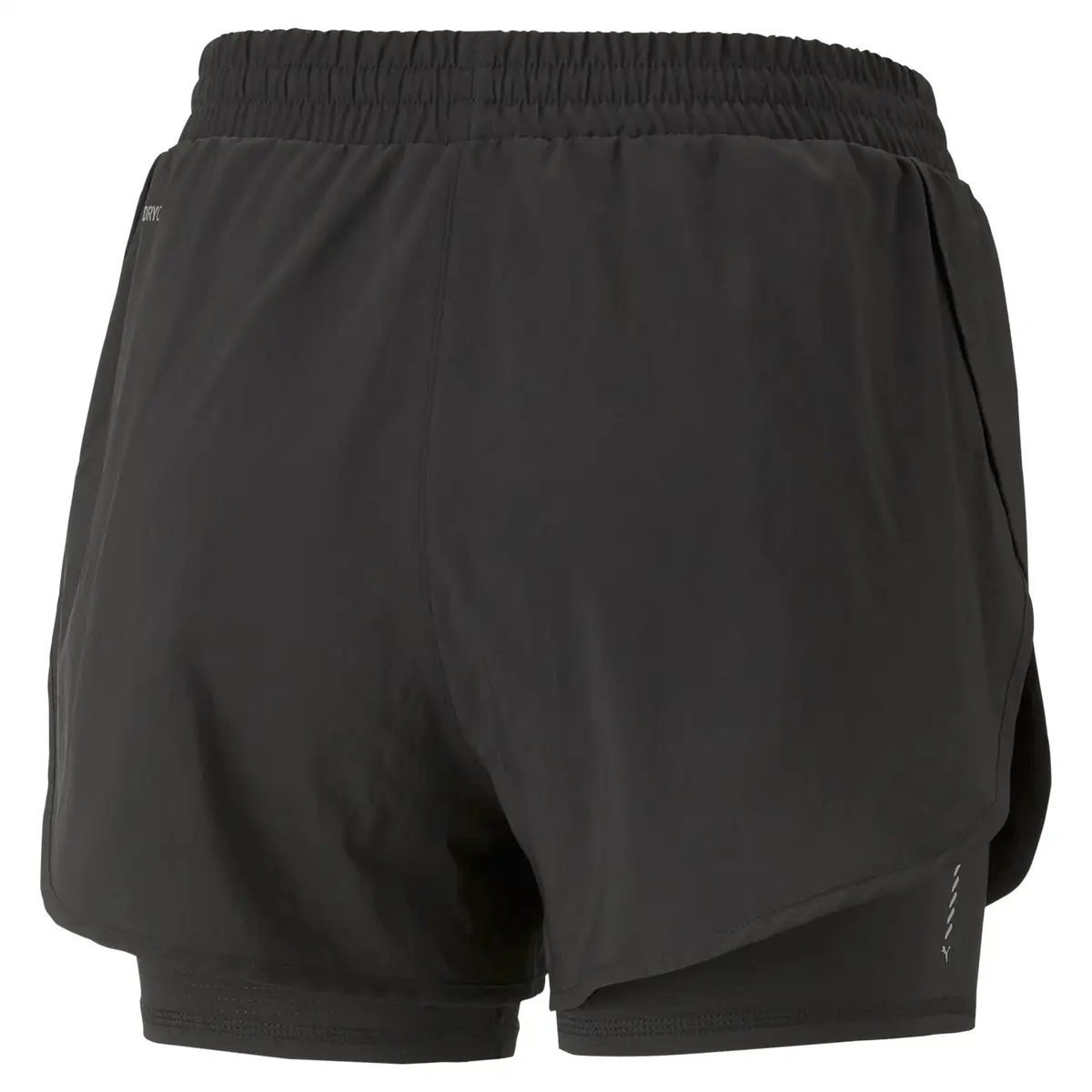 RUN FAV WOVEN 2IN1 SHORT Erkek Siyah Antrenman Şort