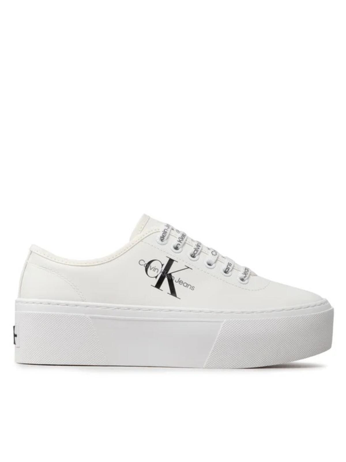 Calvin Klein CUPSOLE FLATFORM LAC Kadın Siyah Günlük Spor Ayakkabı