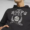 Puma Graphic Booster Hoodie Siyah Erkek Hoodie