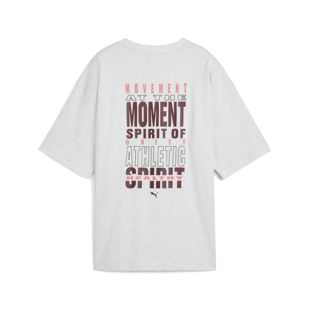 Puma WARDROBE ESS Graphic Tee Gri Unisex T-Shirt & Polo