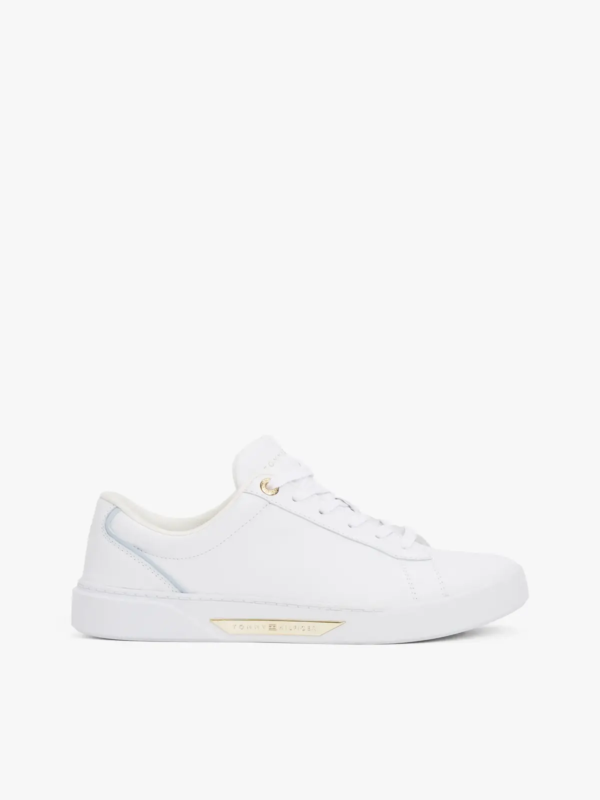 Tommy Hilfiger CHIC COURT SNEAKER, YBS Beyaz Kadın Spor Ayakkabı & Sneaker