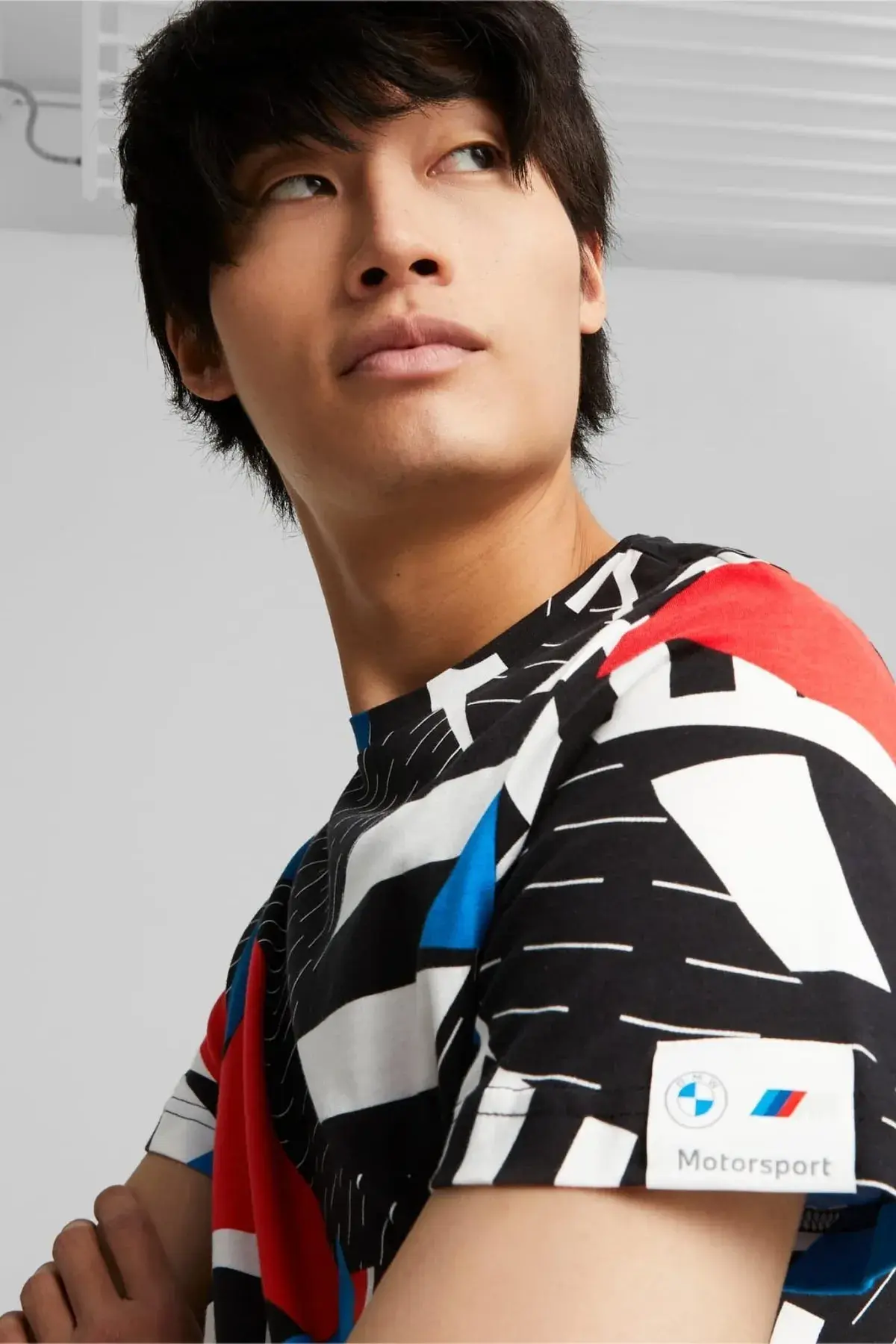 Puma Bmw Mms Aop Tee Beyaz Erkek T-Shirt