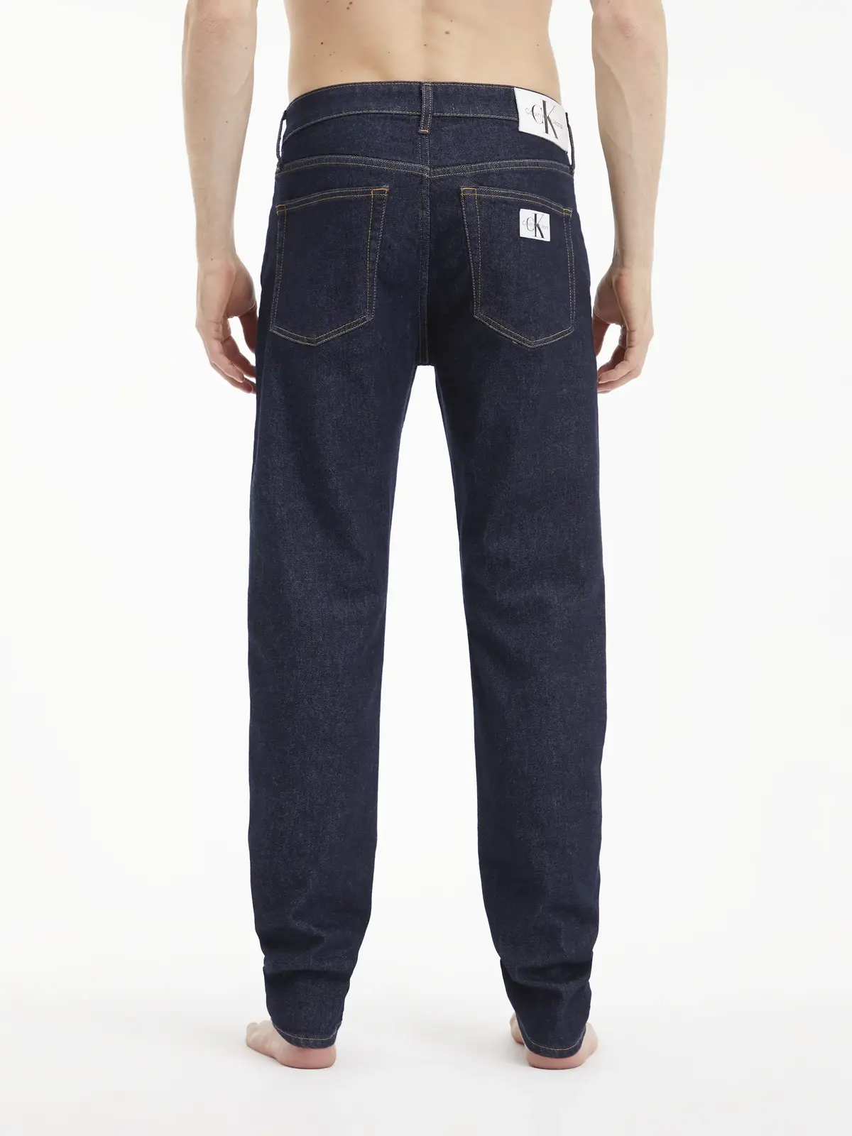Calvin Klein SLIM TAPER Erkek Siyah Kot Pantolon