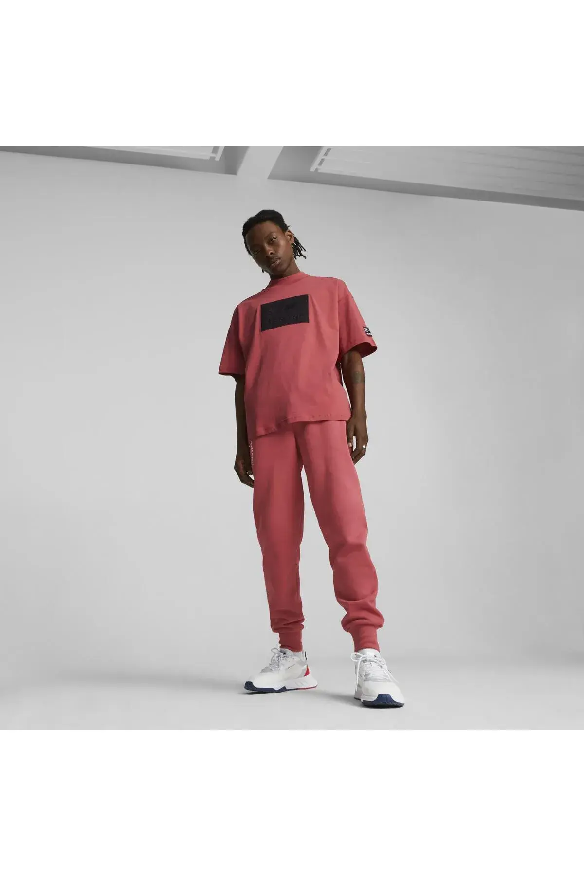 Puma BMW MMS ESS Pants Fleece Kırmızı Erkek Eşofman Altı