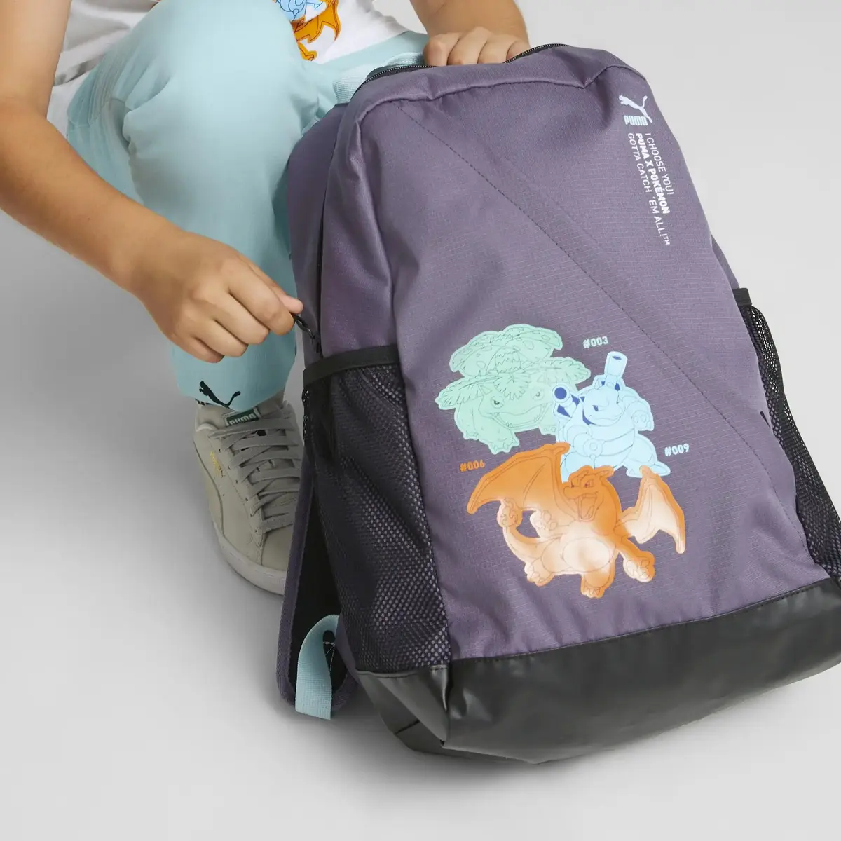 Puma X Pokemon Backpack Mor Çocuk Sırt Çantası
