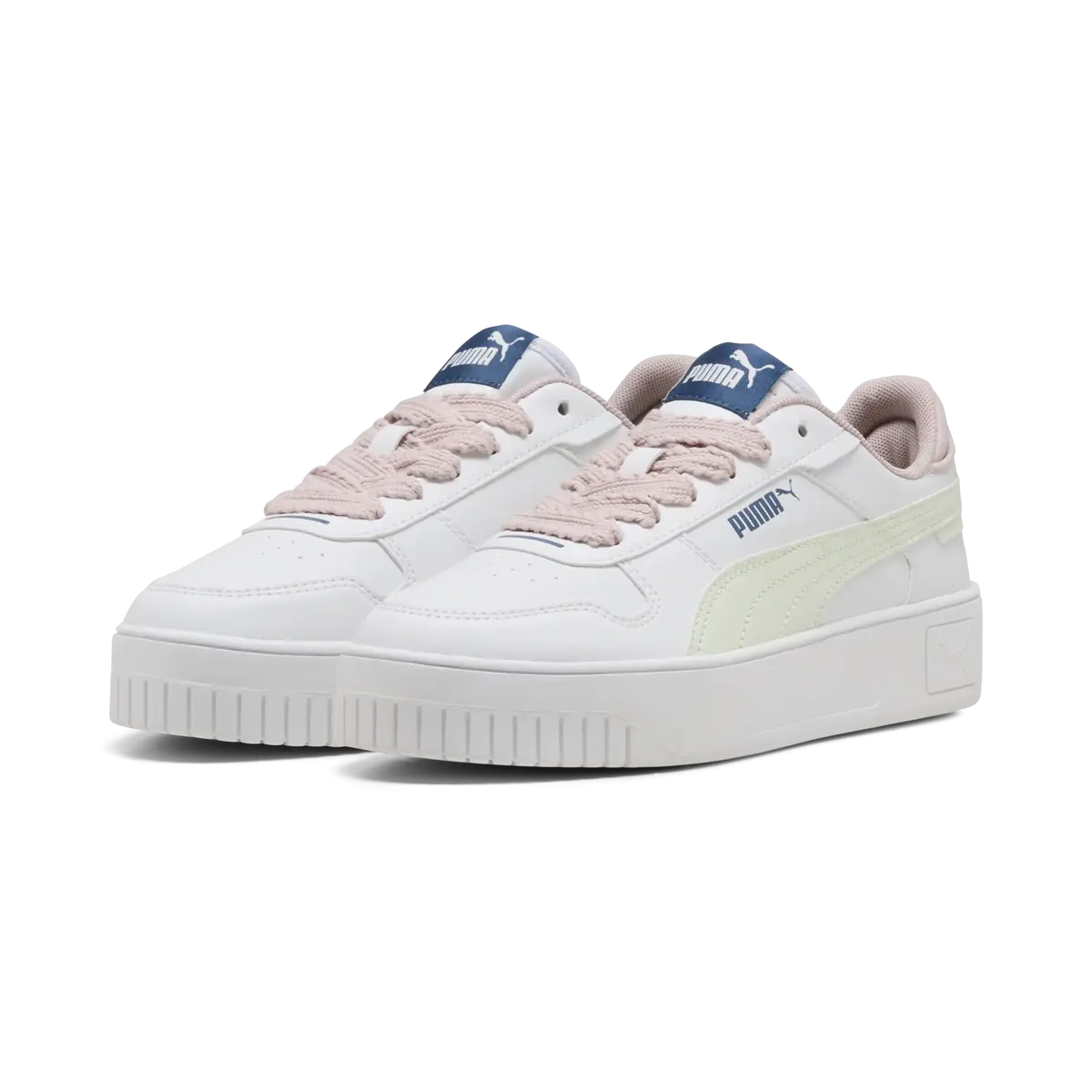 Puma Carina Street Lacey 2.0 Jr Beyaz Kadın Spor Ayakkabı