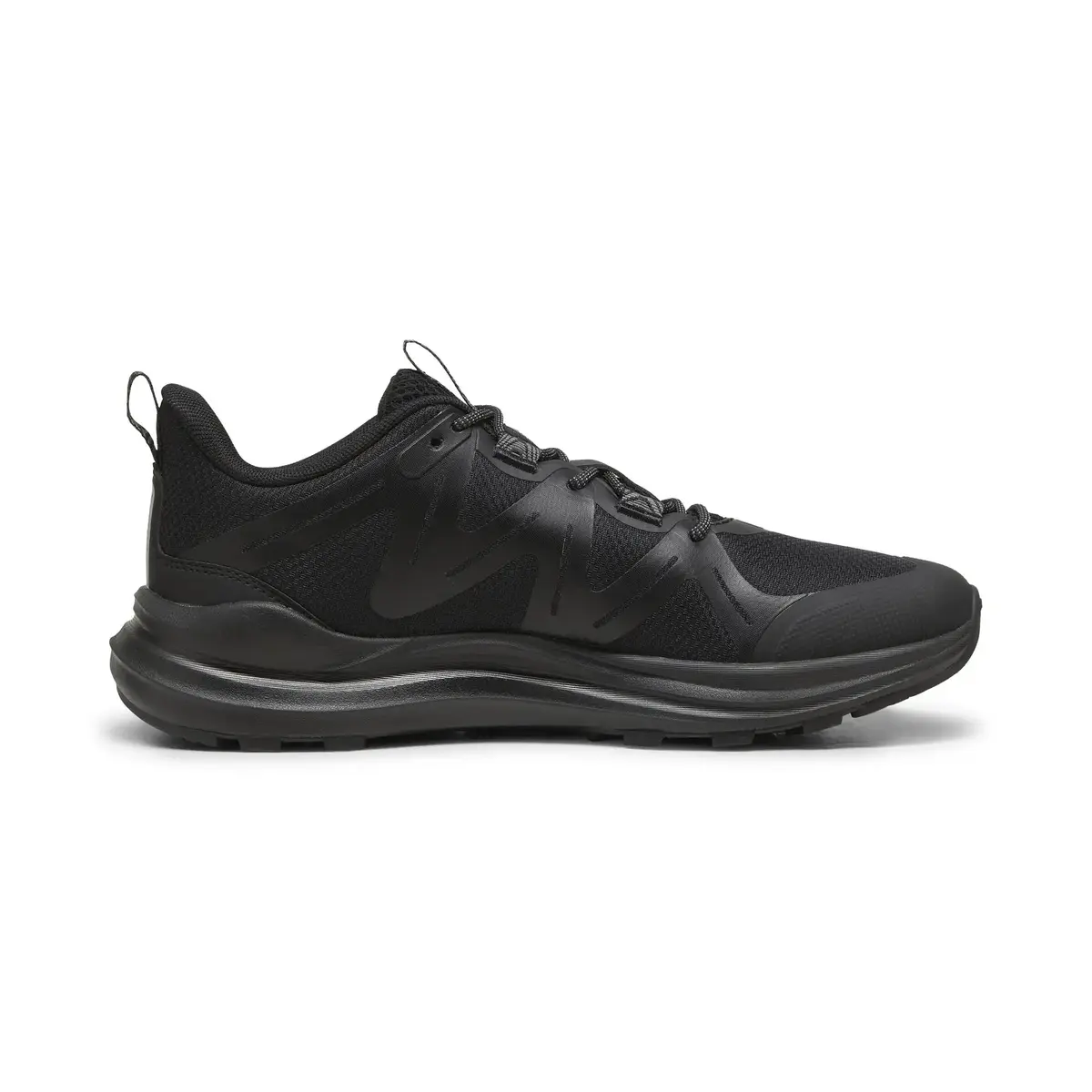 Puma Reflect Lite Trail Siyah Unisex Yürüyüş ve Koşu Ayakkabısı