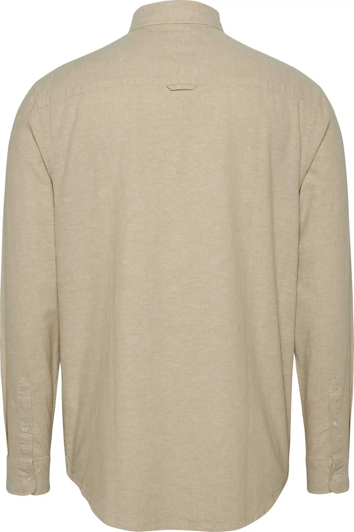Tommy Hilfiger TJM REG LINEN BLEND, ACT Bej Erkek Gömlek