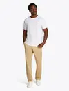 COTTON LINEN TEE, YBR