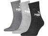 Puma ELEMENTS UNISEX SHORT 3lü Unisex Çorap