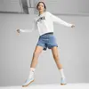 Puma SQUAD Crew TR Beyaz Kadın Sweatshirt