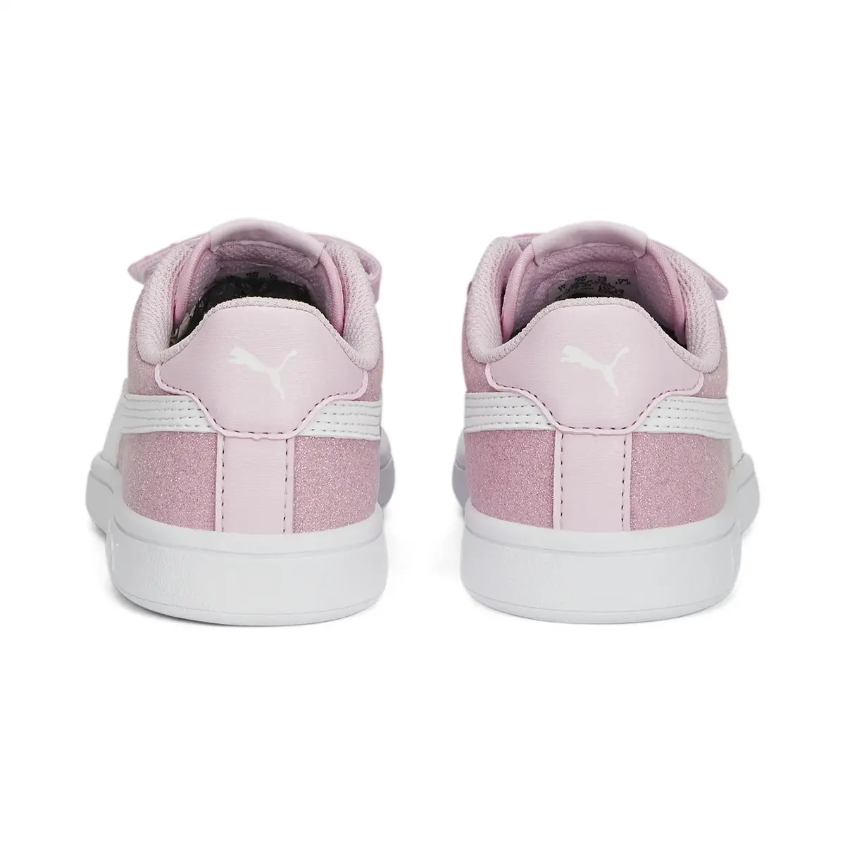 Puma Smash v2 Glitz GlamV PS Pembe Çocuk Günlük Spor Ayakkabı