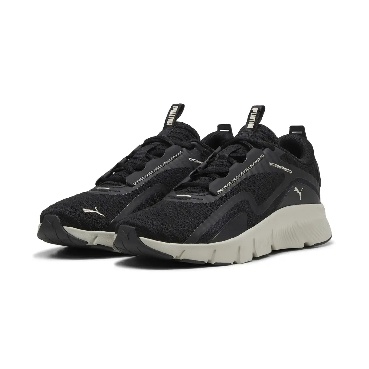 Puma FlexFocus Lite Better Knit Siyah Kadın Yürüyüş ve Koşu Ayakkabısı