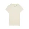 PUMA ESS ELEVATED Tee Bej Kadın T-Shirt