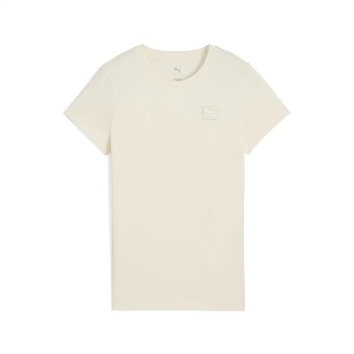 PUMA ESS ELEVATED Tee Bej Kadın T-Shirt