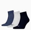PUMA UNISEX QUARTER PLAIN 3P Lacivert Unisex Çorap