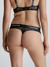 Calvin Klein MODERN THONG Siyah Tanga