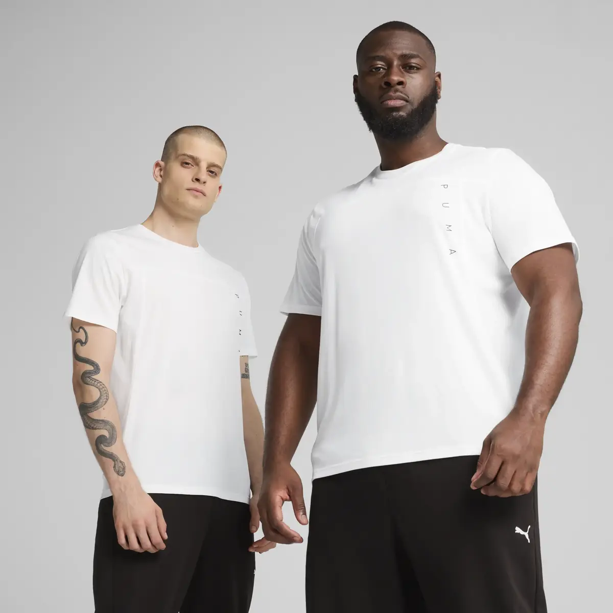 PUMA TAD TECH Triblend Tee Beyaz Erkek T-Shirt