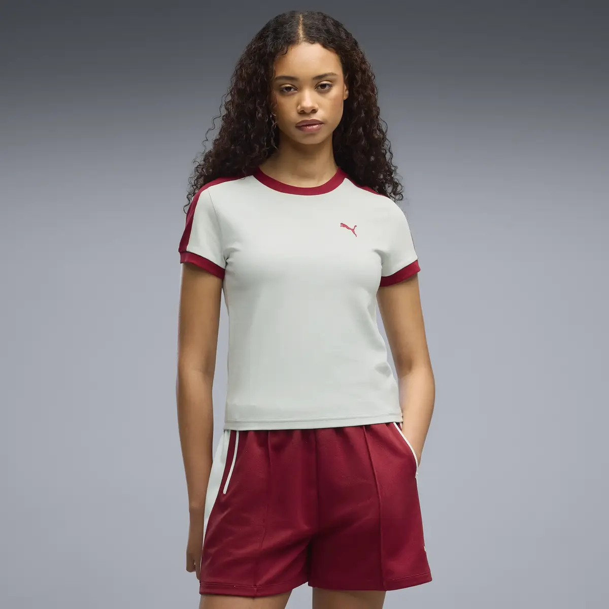Puma T7 Tee Beyaz Kadın T-Shirt