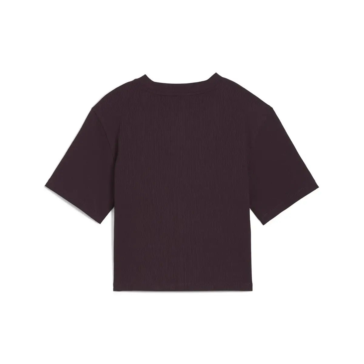 Puma CLASSICS Ribbed Relaxed Tee Siyah Kadın T-Shirt