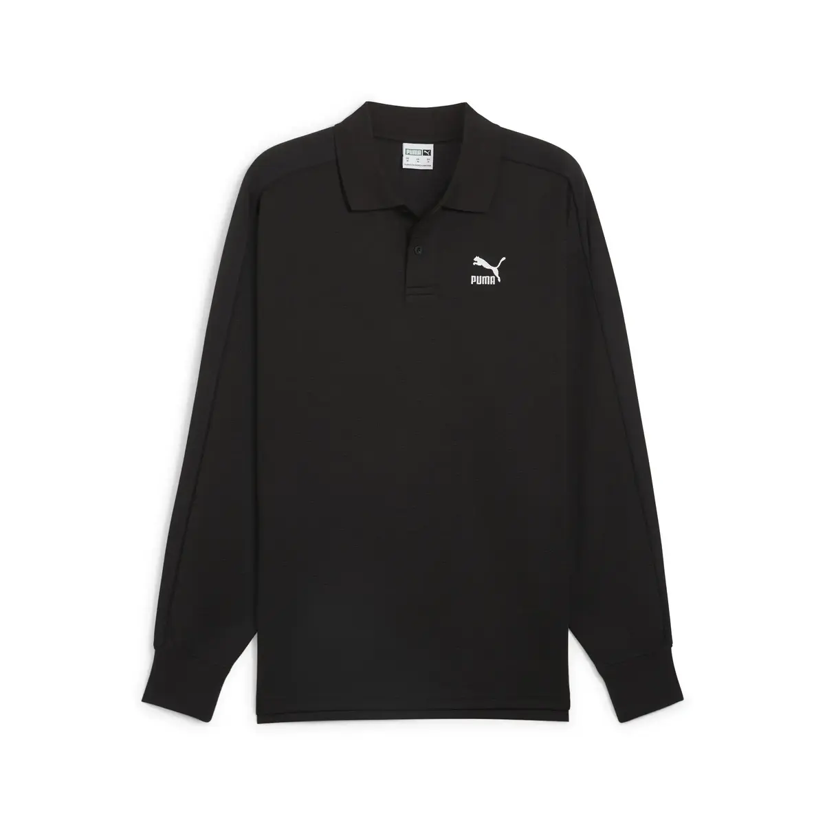 PUMA T7 Polo Crew Siyah Erkek Sweatshirt