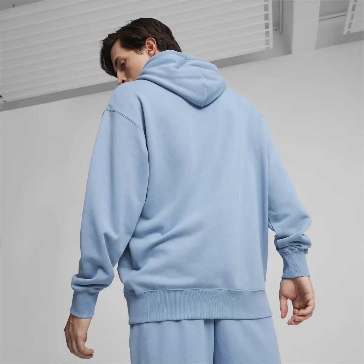 Puma BETTER CLASSICS Relaxed Hoodie TR Mavi Erkek Sweatshirt