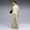 Puma HER Tee Krem Kadın T-Shirt & Polo