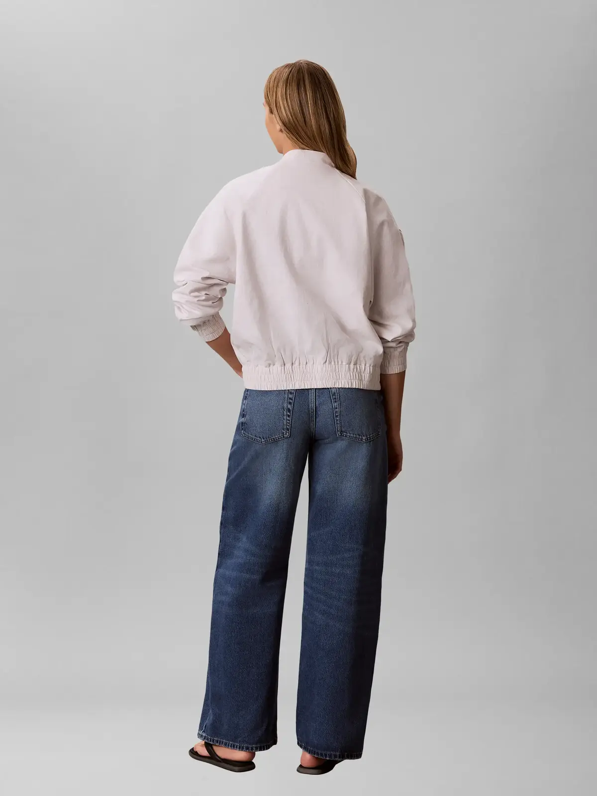 LINEN BOMBER JACKET, GNA, XXS