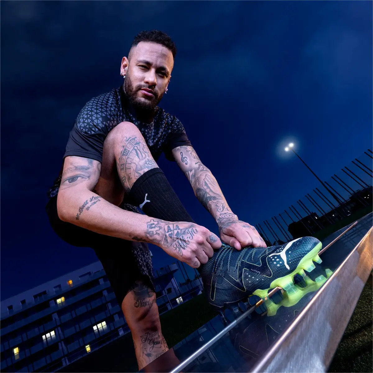 Puma FUTURE ULTIMATE FG/AG Mavi Erkek Krampon