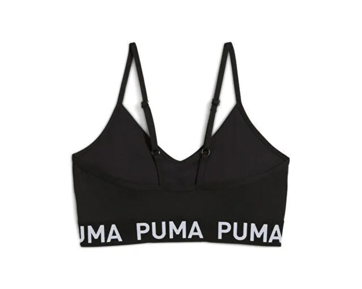 Puma MOVE STRONG BRA - LOW Siyah Kadın Sporcu Sütyeni