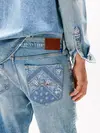 Tommy Hilfiger OTIS REGULAR STR BI6, 1AB Mavi Erkek Jean Pantolon