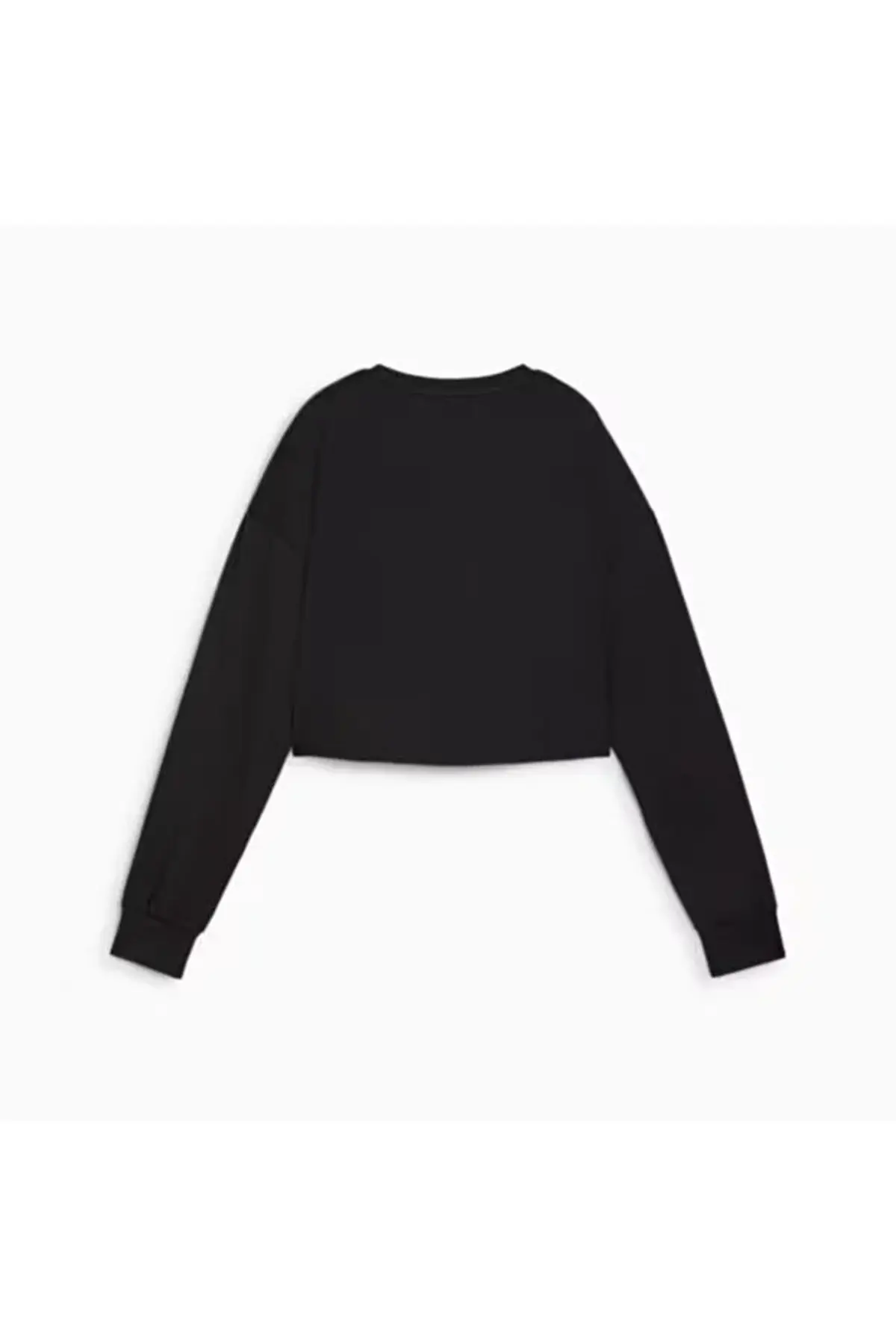 Puma CLOUDSPUN CROSSOVER CREW Siyah Kadın Sweatshirt