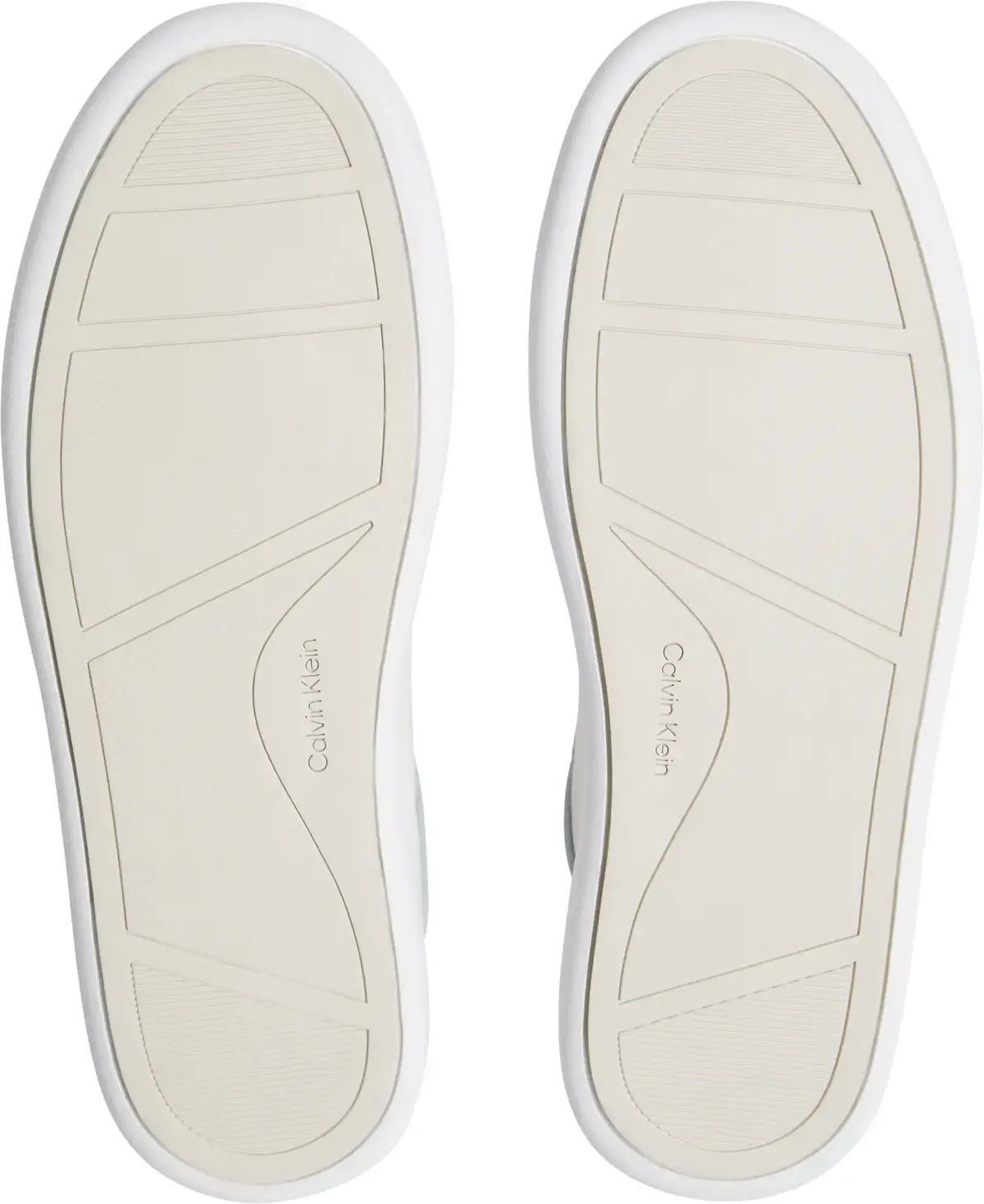 Calvin Klein CUPSOLE LACE UP - LT, 02W Beyaz Kadın Spor Ayakkabı & Sneaker