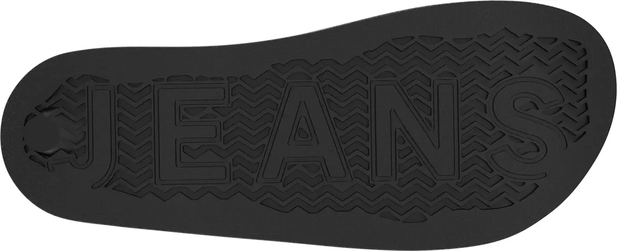 Tommy Hilfiger TOMMY JEANS FLAG POO, BDS Siyah Kadın Terlik