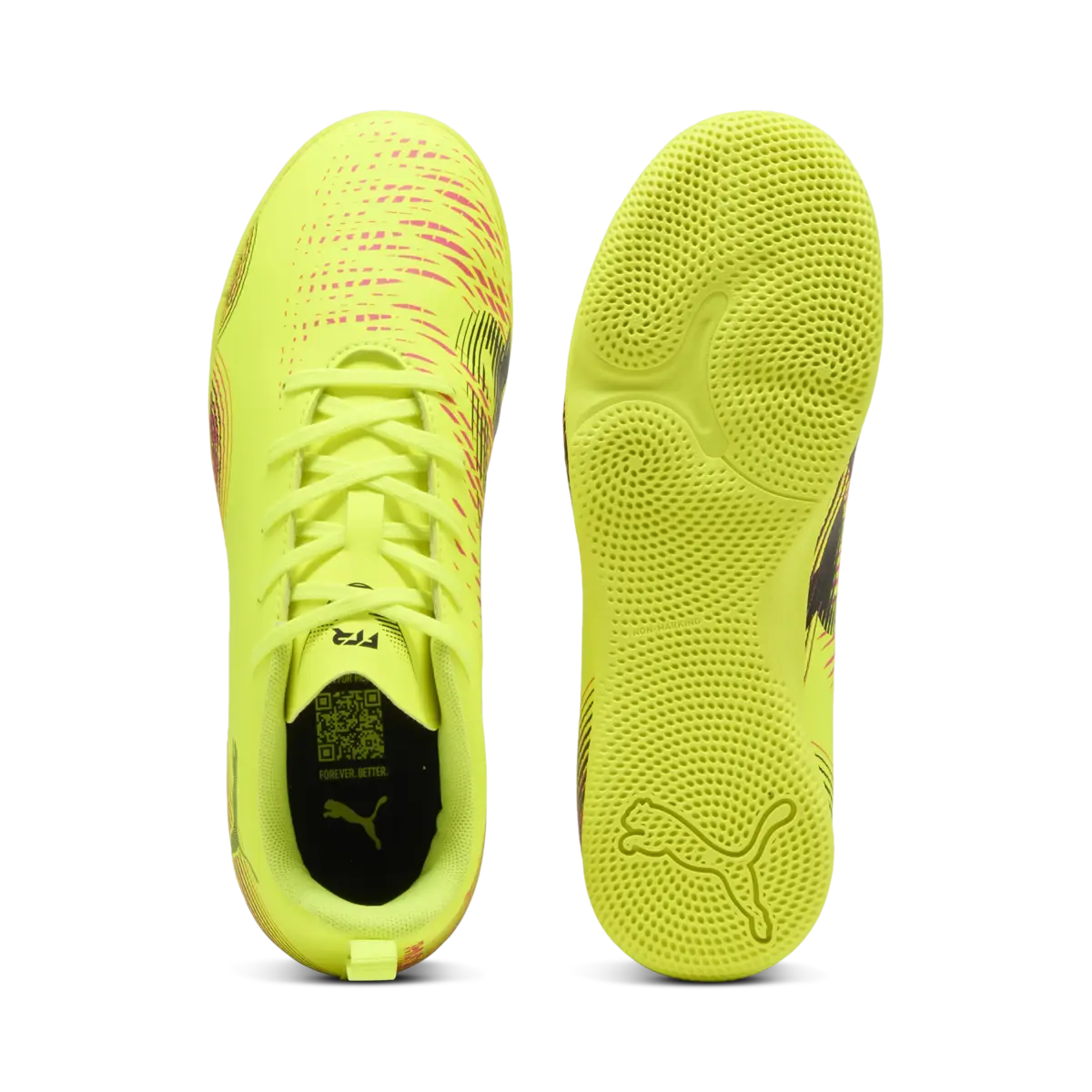 Puma FUTURE 8 PLAY IT Jr Sarı Çocuk Krampon