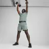 PUMA TAD ESSENTIALS 7" Wven Short Yeşil Erkek Şort