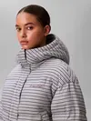 Calvin Klein YD NYLON INSULATED D, 5GE Siyah Kadın Mont