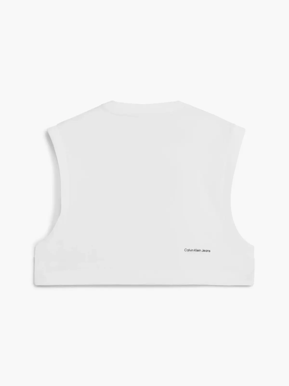 Calvin Klein GRAPHIC MUSCLE TEE Erkek Beyaz T-Shirt