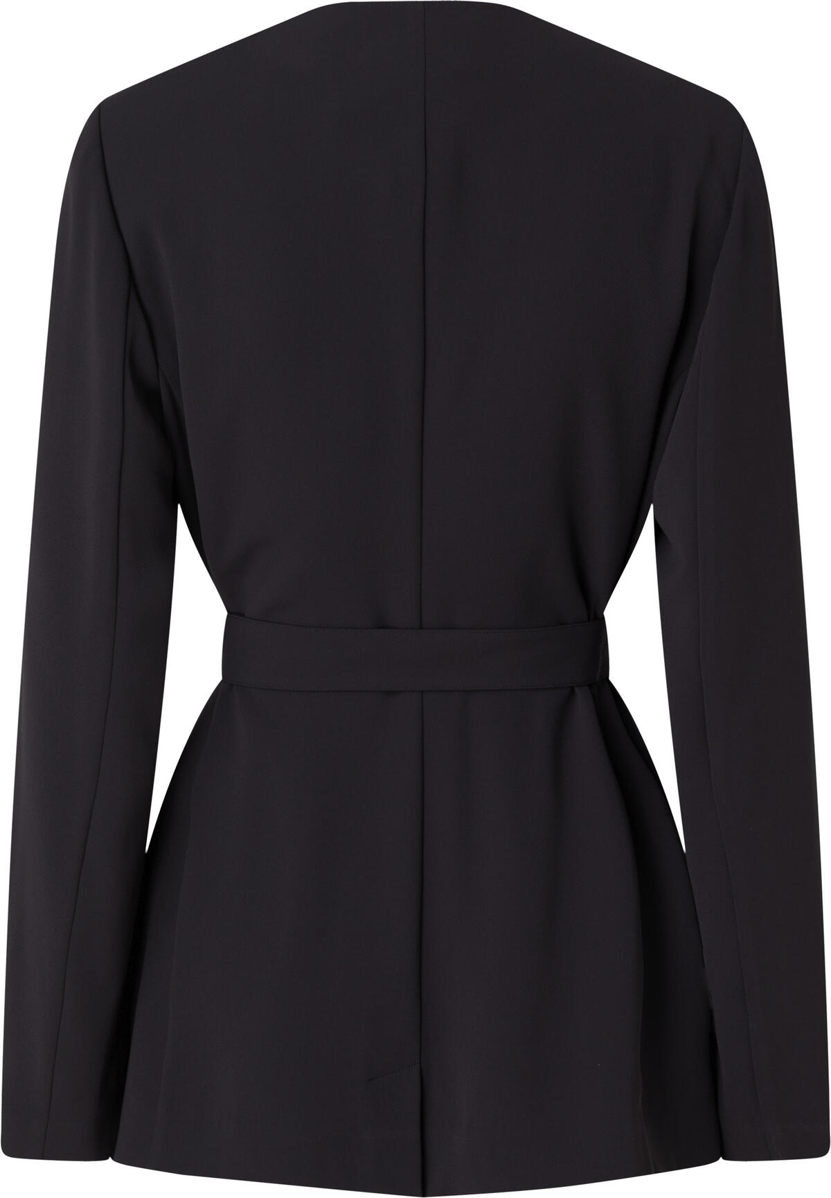 Calvin Klein STRUCTURE TWILL BLAZ Kadın Siyah Blazer