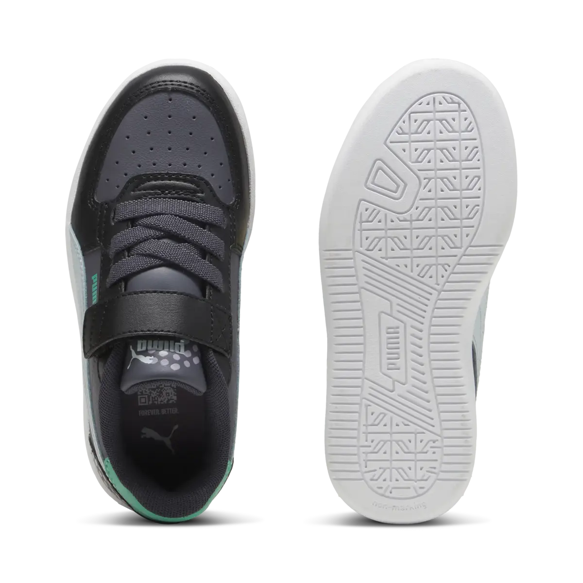 Puma Caven 2.0 Puma FCAC+ PS Gri Çocuk Spor Ayakkabı