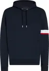 Tommy Hilfiger RWB INSERT HOODIE, DW5 Siyah Erkek Sweatshirt