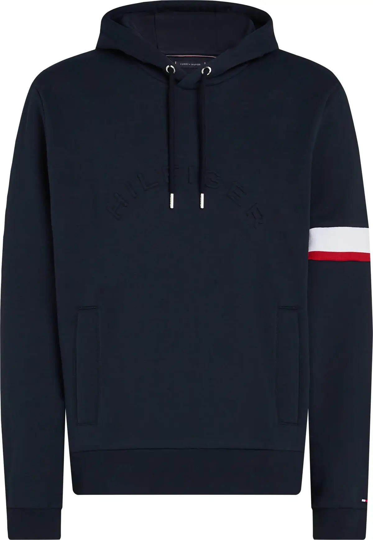 Tommy Hilfiger RWB INSERT HOODIE, DW5 Siyah Erkek Sweatshirt