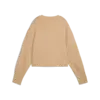Puma HER Relaxed Crew Bej Kadın Sweatshirt